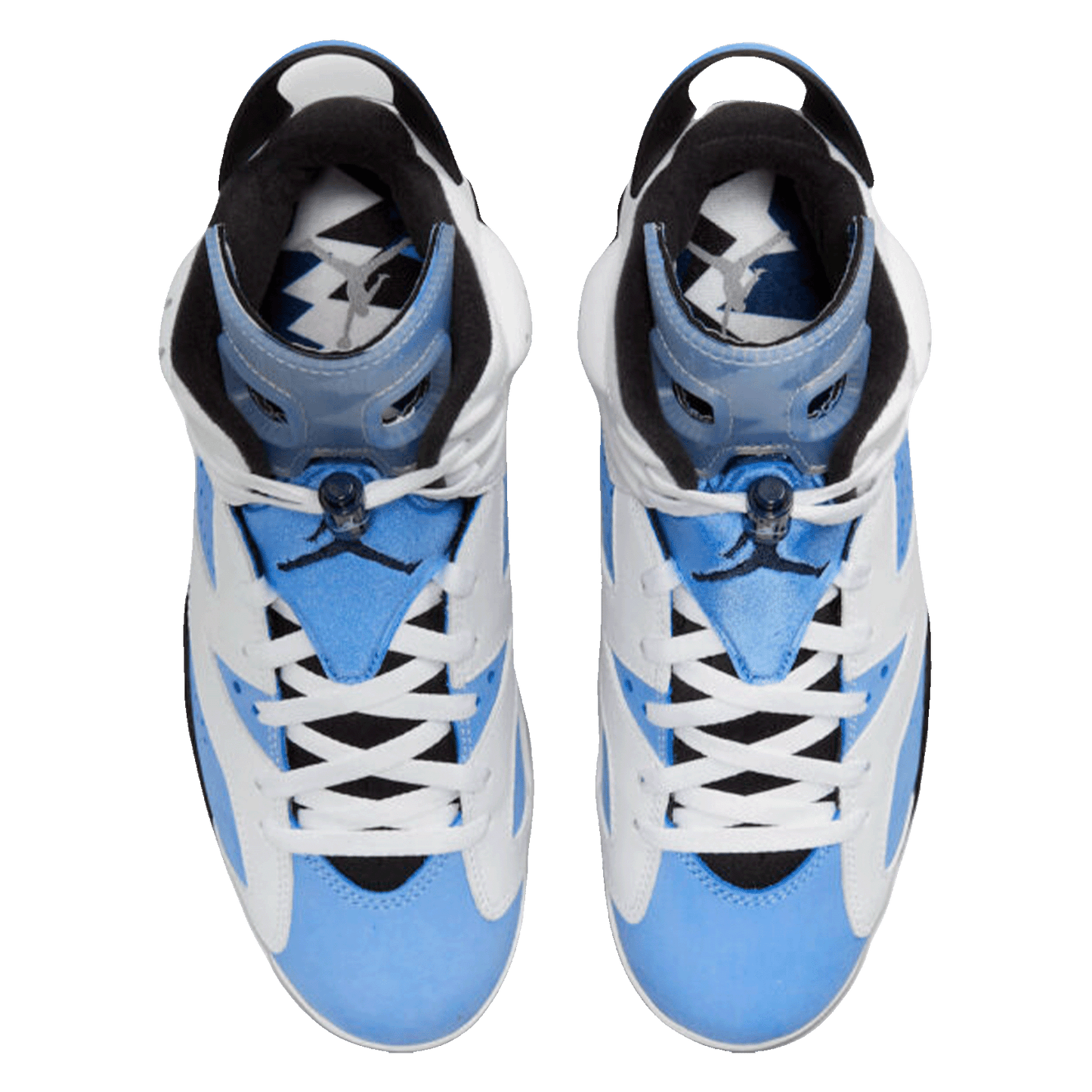 Nike Air Jordan 6 Retro UNC White Oben