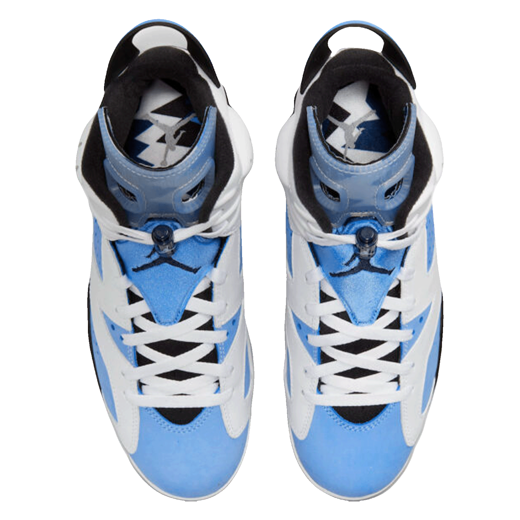Nike Air Jordan 6 Retro UNC White Oben