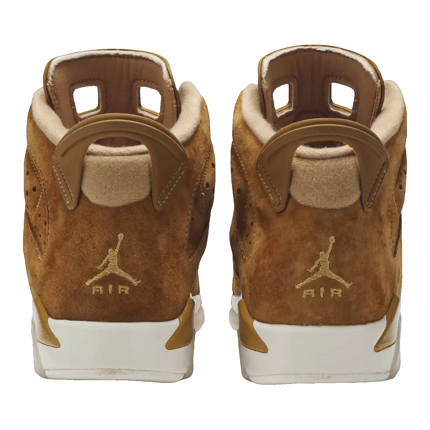 Nike Air Jordan 6 Retro Wheat (GS) Back 384665-705