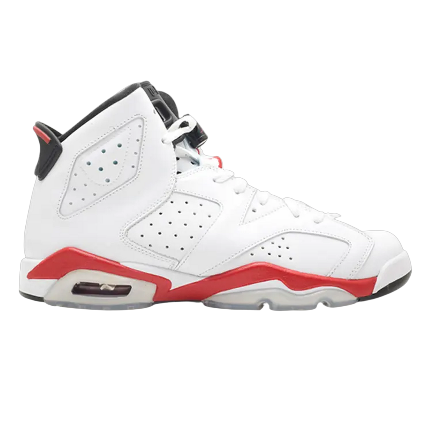 Nike Air Jordan 6 Retro White Varsity Red (GS) 384665-102
