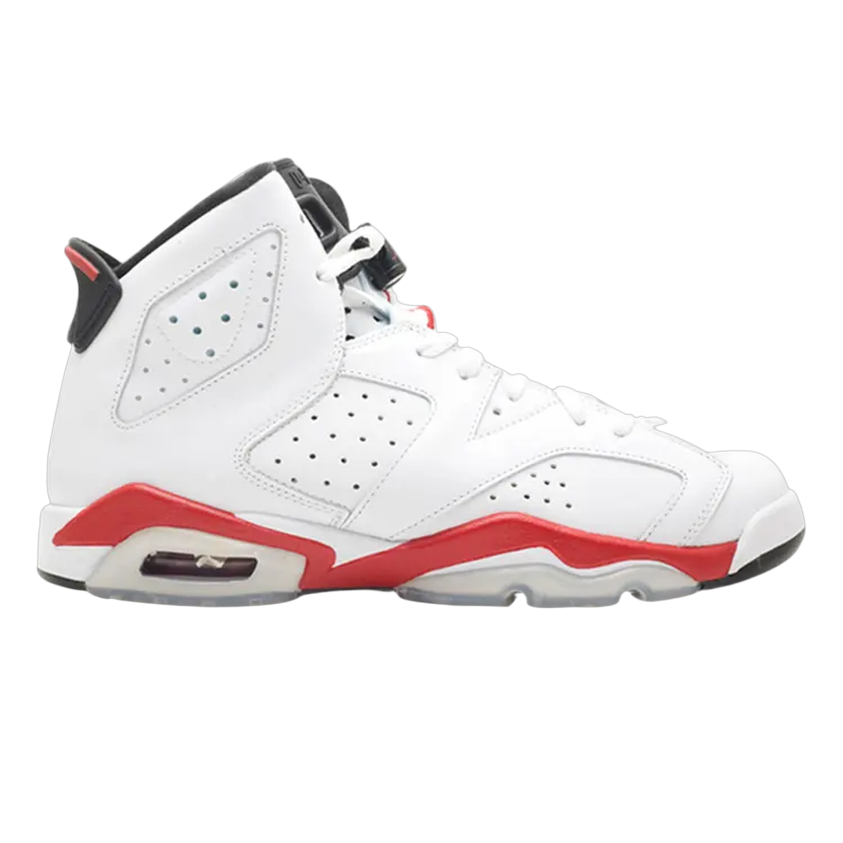 Nike Air Jordan 6 Retro White Varsity Red (GS) 384665-102
