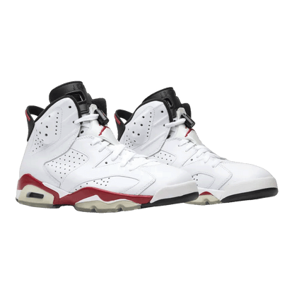 Nike Air Jordan 6 Retro White Varsity Red (GS) Side 384665-102