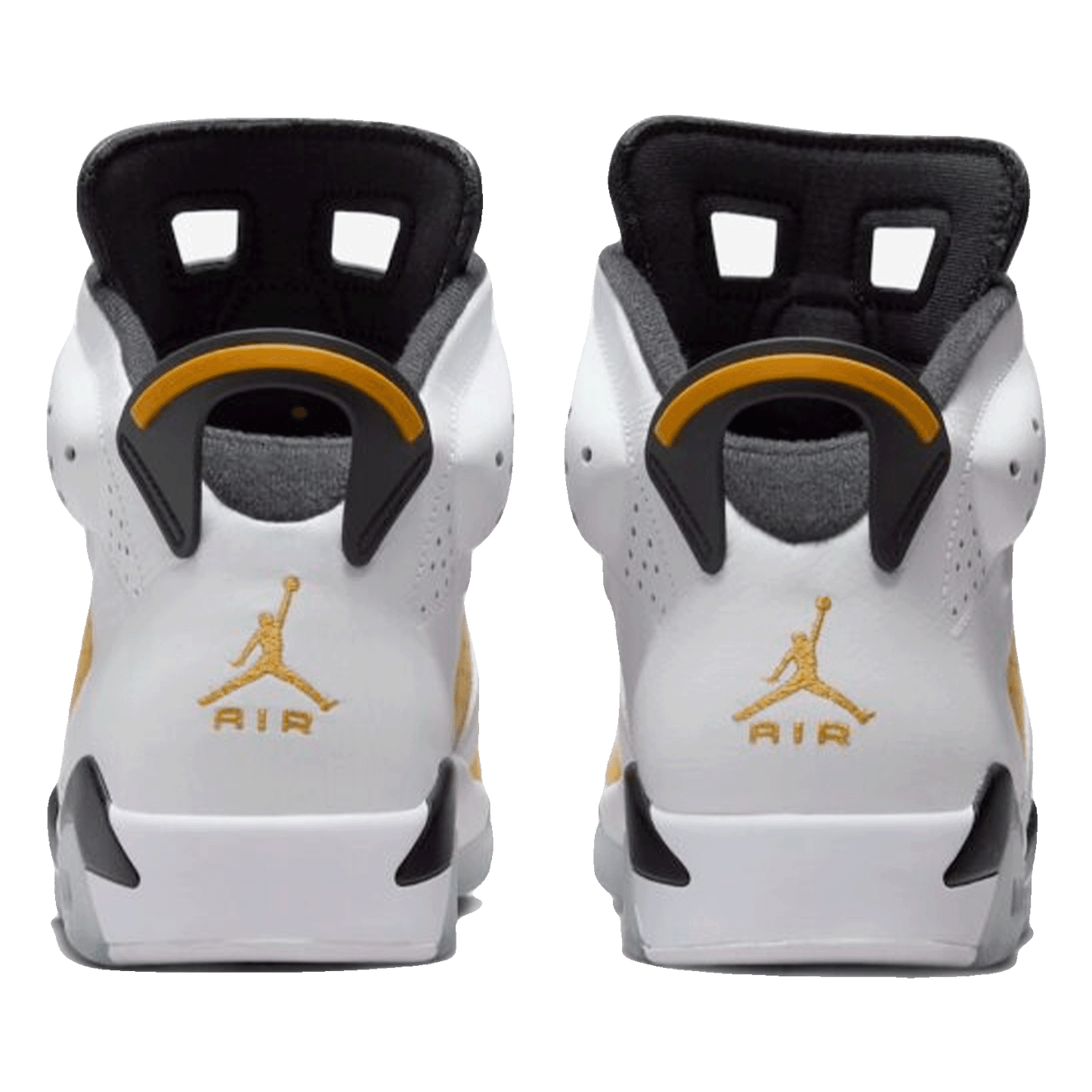 Nike Air Jordan 6 Retro Yellow Ochre (GS) Back