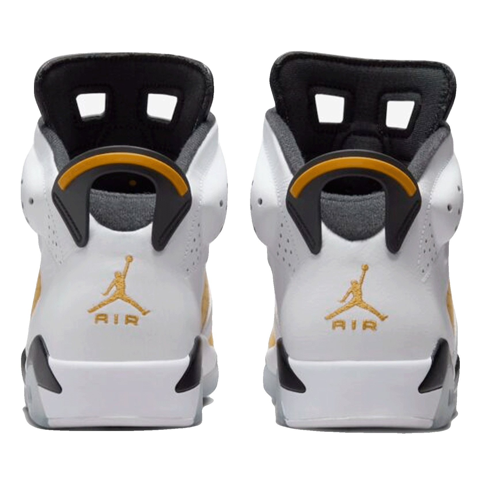 Nike Air Jordan 6 Retro Yellow Ochre (GS) Back