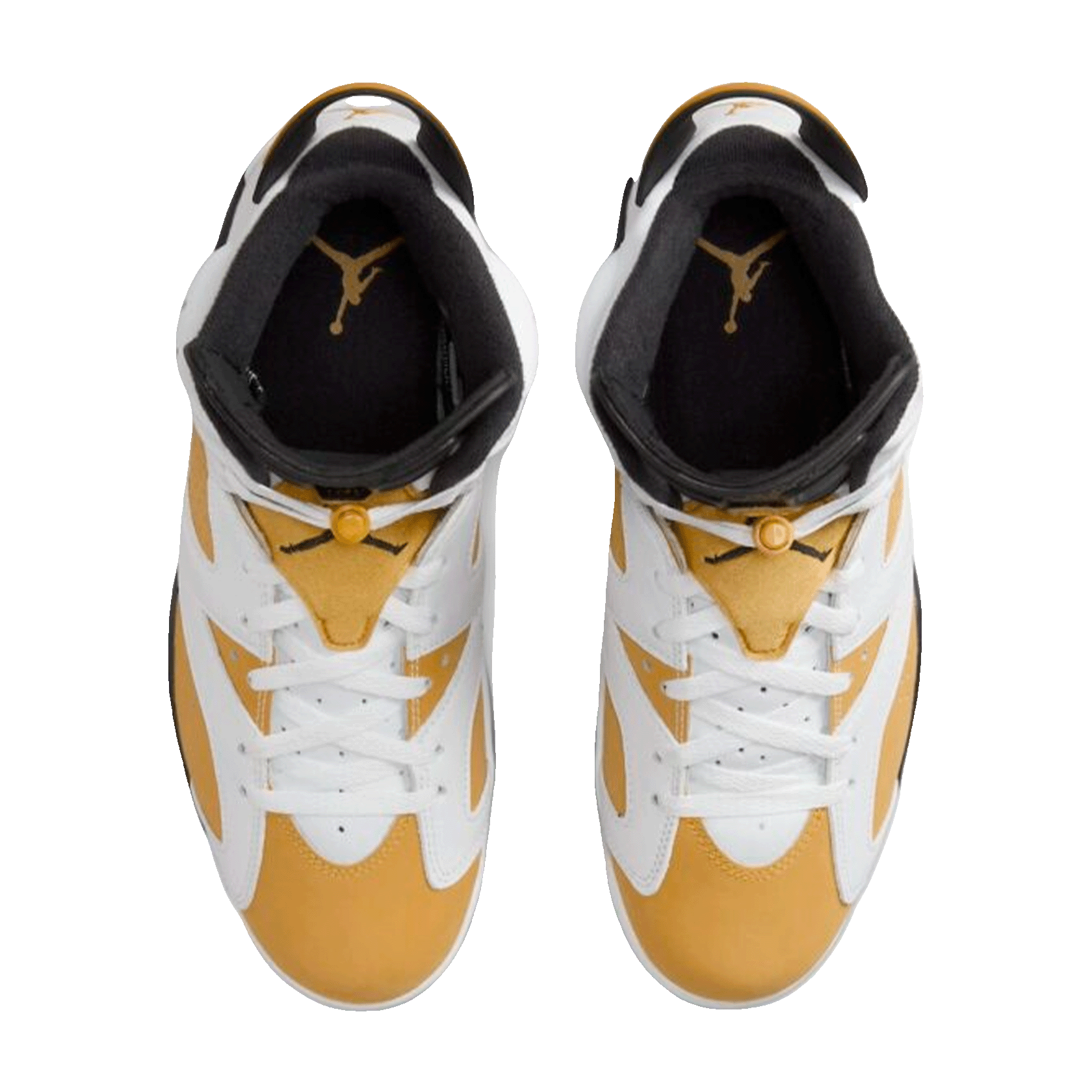 Nike Air Jordan 6 Retro Yellow Ochre (GS) Oben