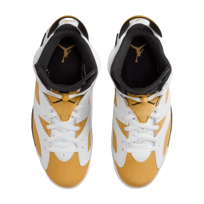 Nike Air Jordan 6 Retro Yellow Ochre (GS) Oben