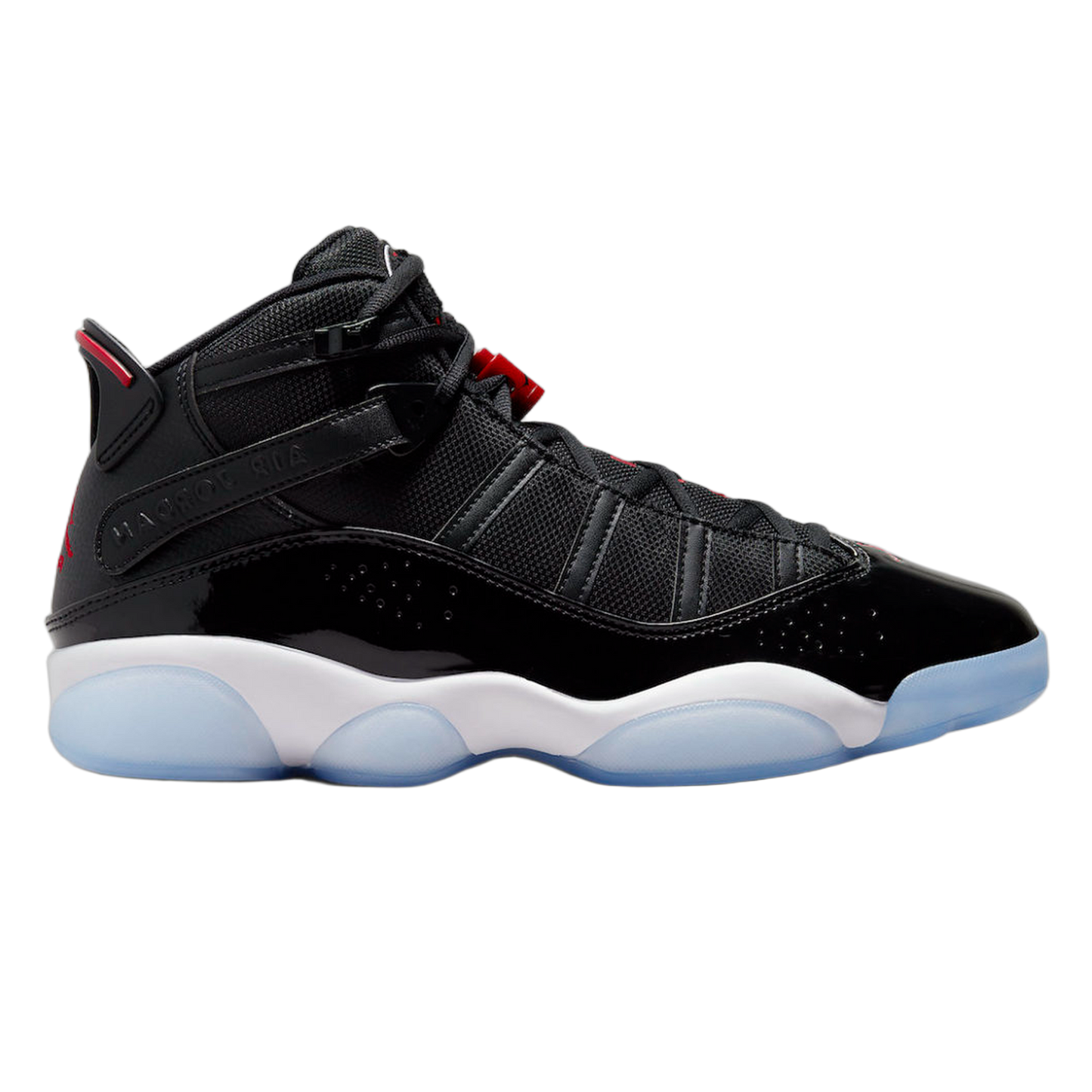 Nike Air Jordan 6 Rings Black Gym Red (GS) 323419-012