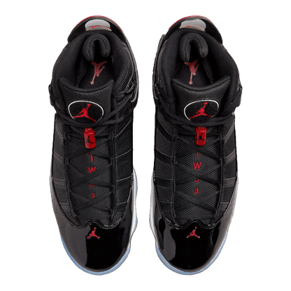 Nike Air Jordan 6 Rings Black Gym Red (GS) Oben 323419-012