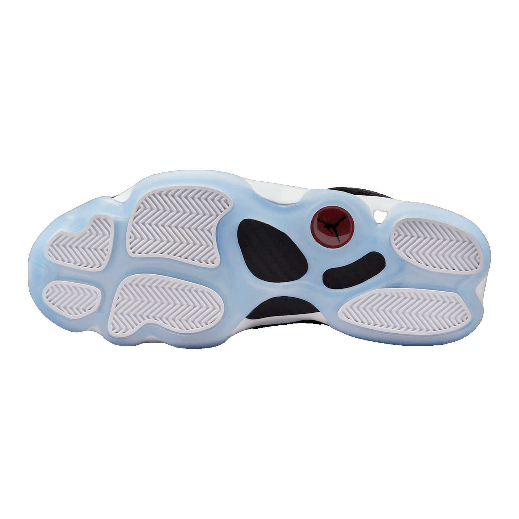 Nike Air Jordan 6 Rings Black Gym Red (GS) Sohle 323419-012