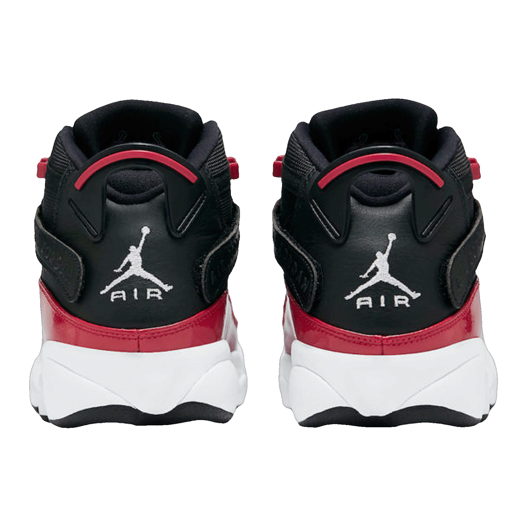 Nike Air Jordan 6 Rings Black Gym Red White Back 322992-060