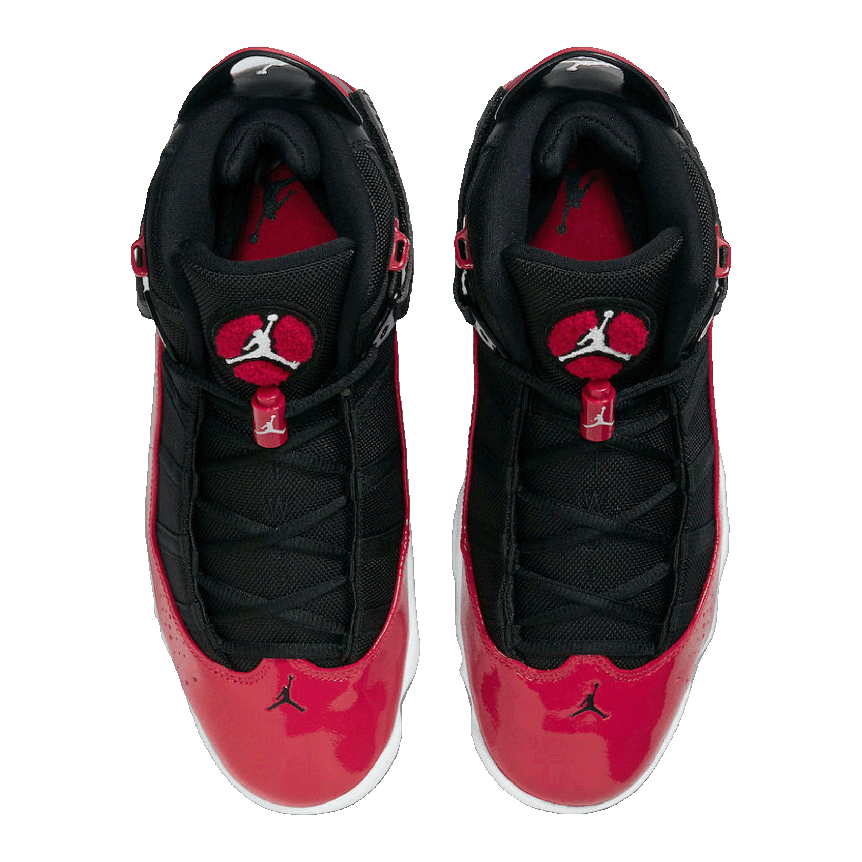 Nike Air Jordan 6 Rings Black Gym Red White Oben 322992-060