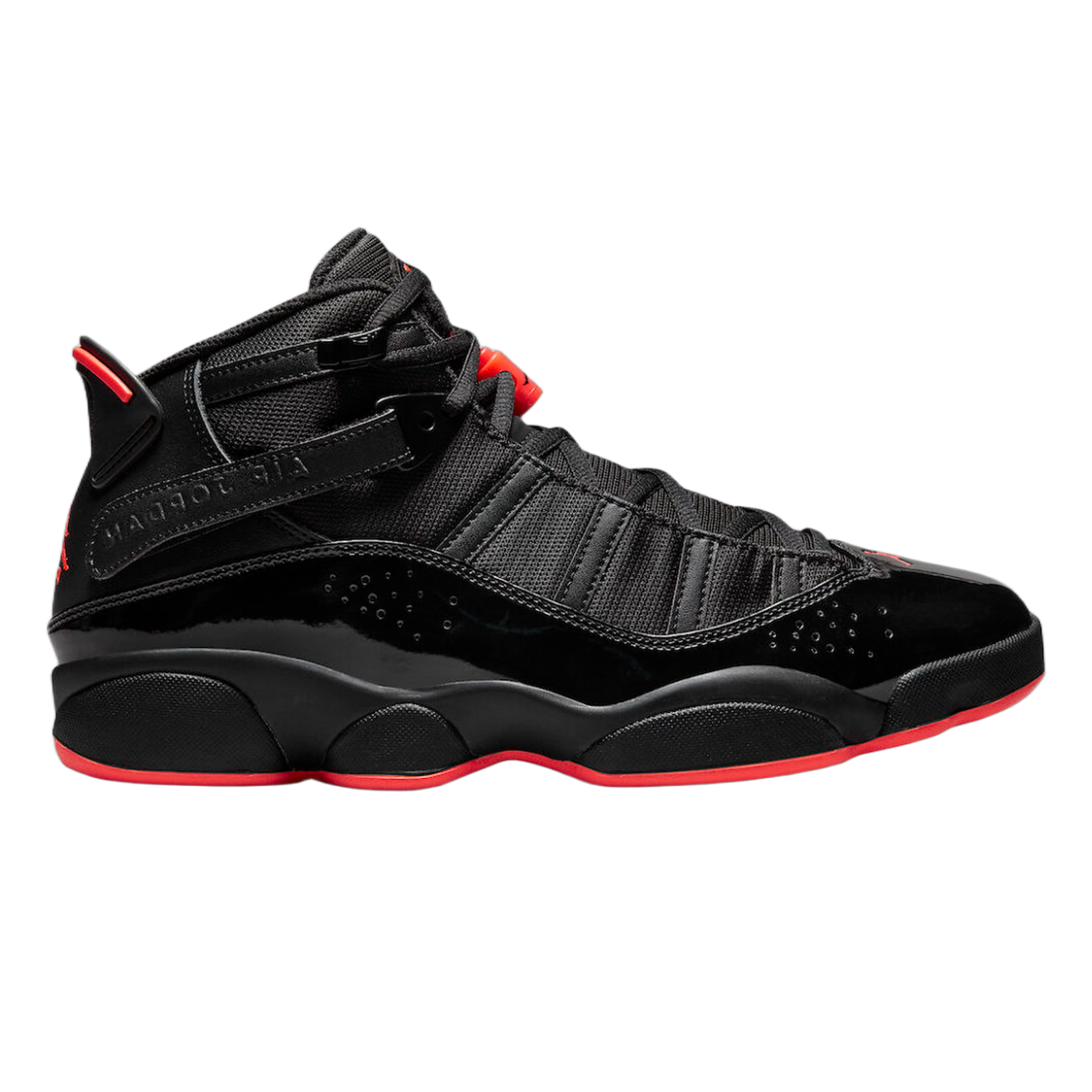 Nike Air Jordan 6 Rings Black Infrared 322992-066