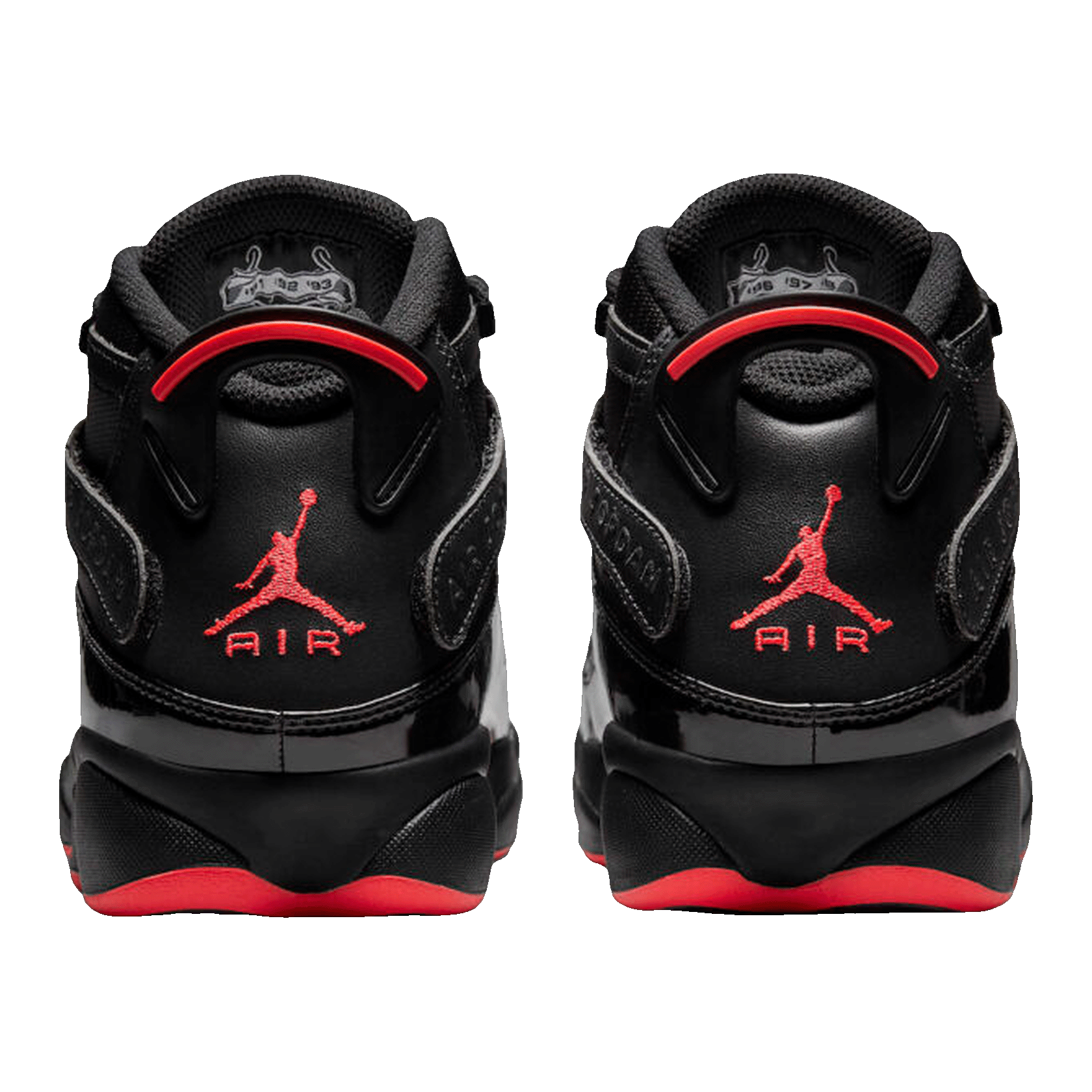 Nike Air Jordan 6 Rings Black Infrared Back 322992-066