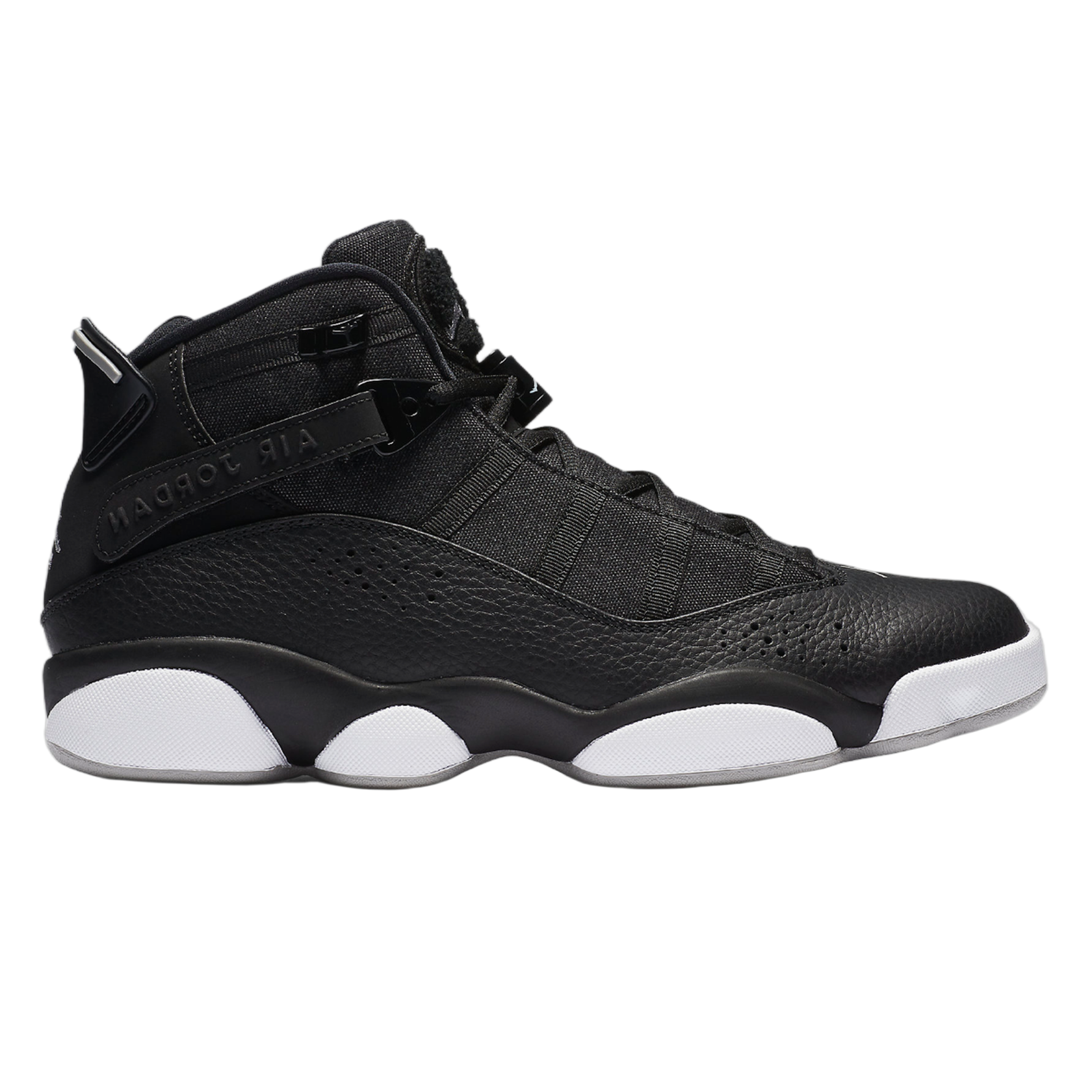 Nike Air Jordan 6 Rings Black Matte Silver 322992-021