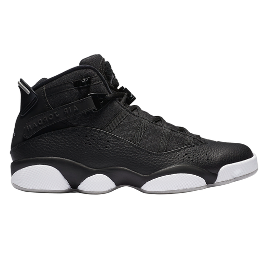 Nike Air Jordan 6 Rings Black Matte Silver 322992-021