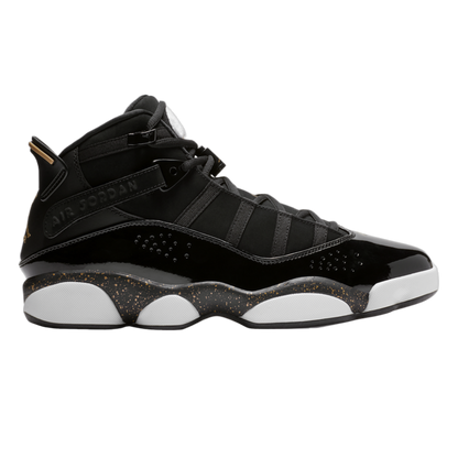 Nike Air Jordan 6 Rings Black Metallic Gold White 322992-007