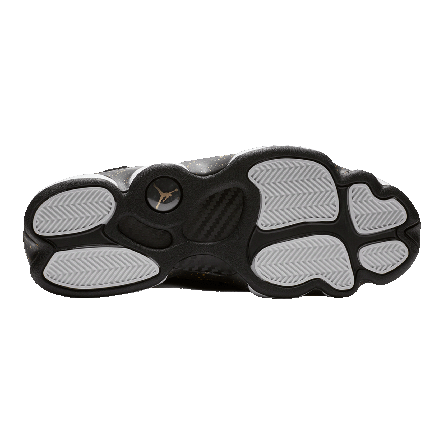 Nike Air Jordan 6 Rings Black Metallic Gold White (GS) Sohle 323419-007