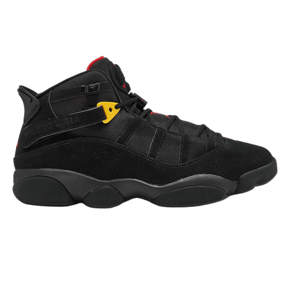 Nike Air Jordan 6 Rings Black Red Sulfur 322992-065