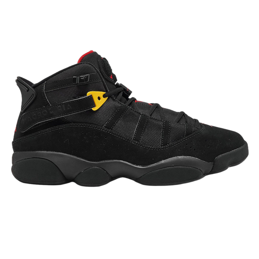 Nike Air Jordan 6 Rings Black Red Sulfur 322992-065