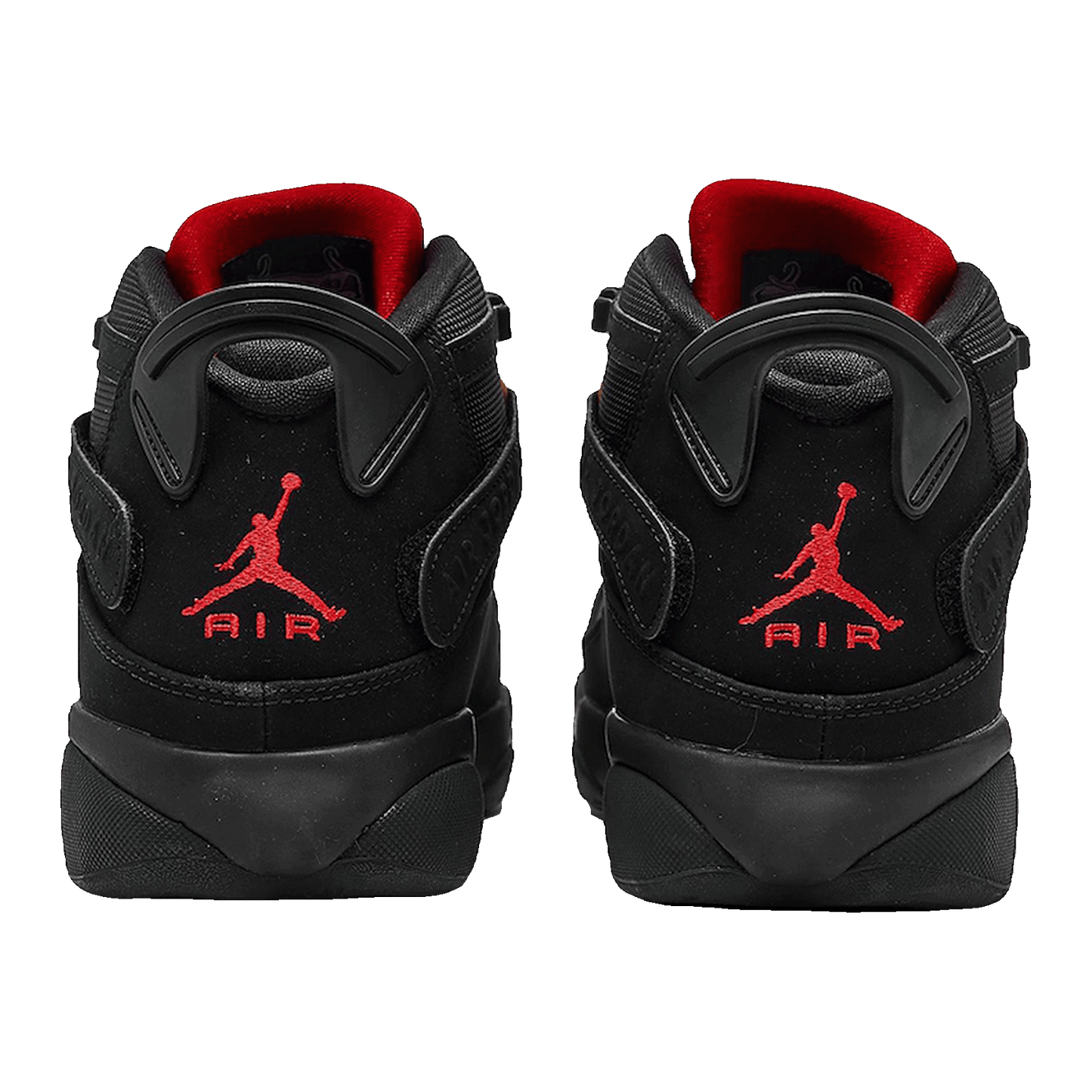 Nike Air Jordan 6 Rings Black Red Sulfur Back