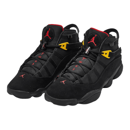 Nike Air Jordan 6 Rings Black Red Sulfur Side 322992-065