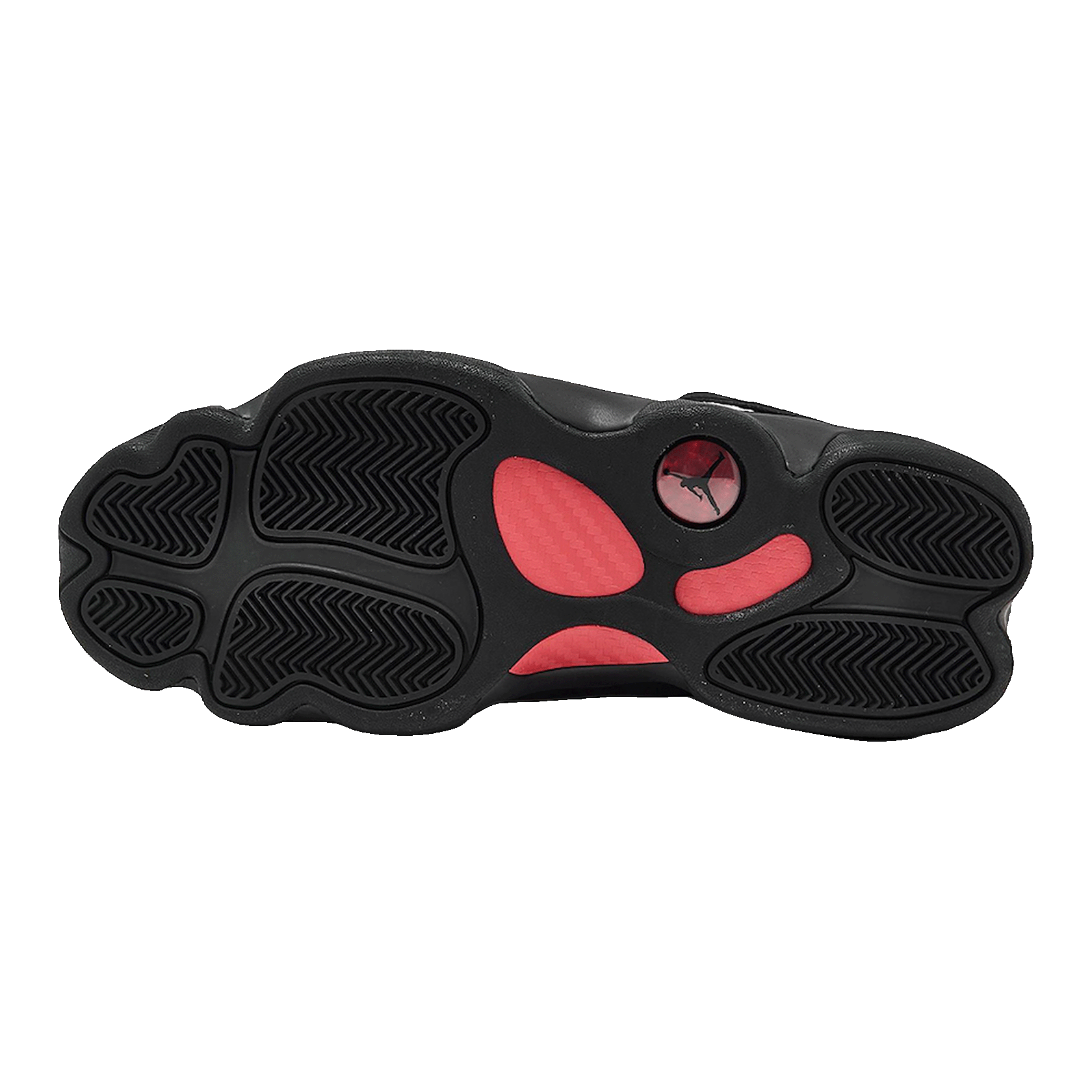 Nike Air Jordan 6 Rings Black Red Sulfur Sohle