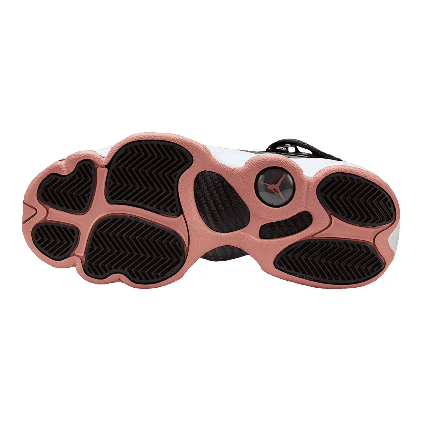 Nike Air Jordan 6 Rings Black White Anthracite Rust Pink (GS) Sohle 323419-068