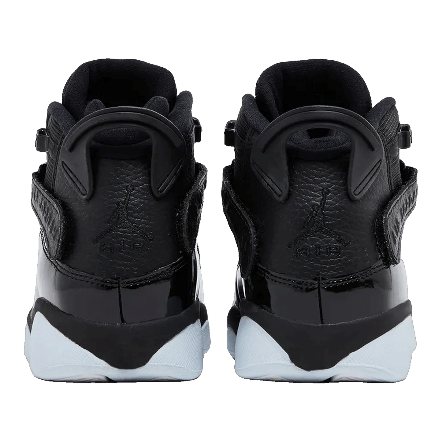 Nike Air Jordan 6 Rings Black White (GS) Back 323419-011