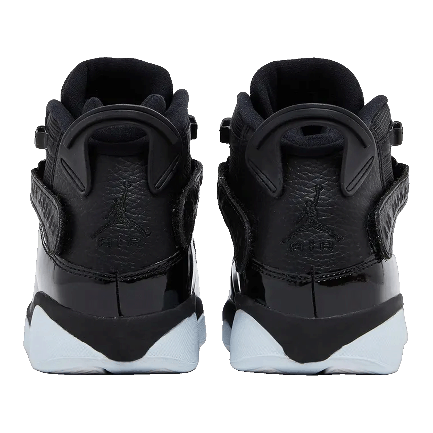 Nike Air Jordan 6 Rings Black White (GS) Back 323419-011