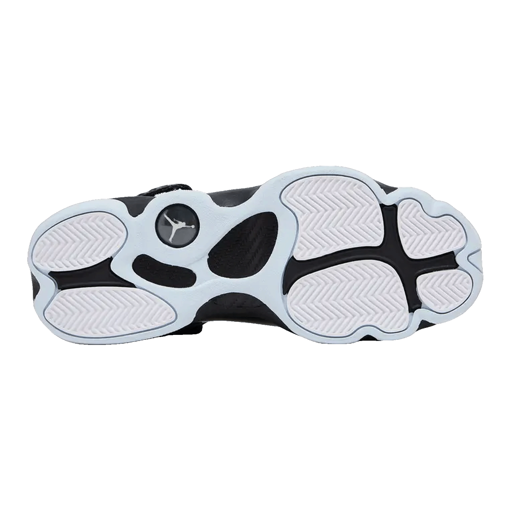 Nike Air Jordan 6 Rings Black White (GS) Sohle 323419-011