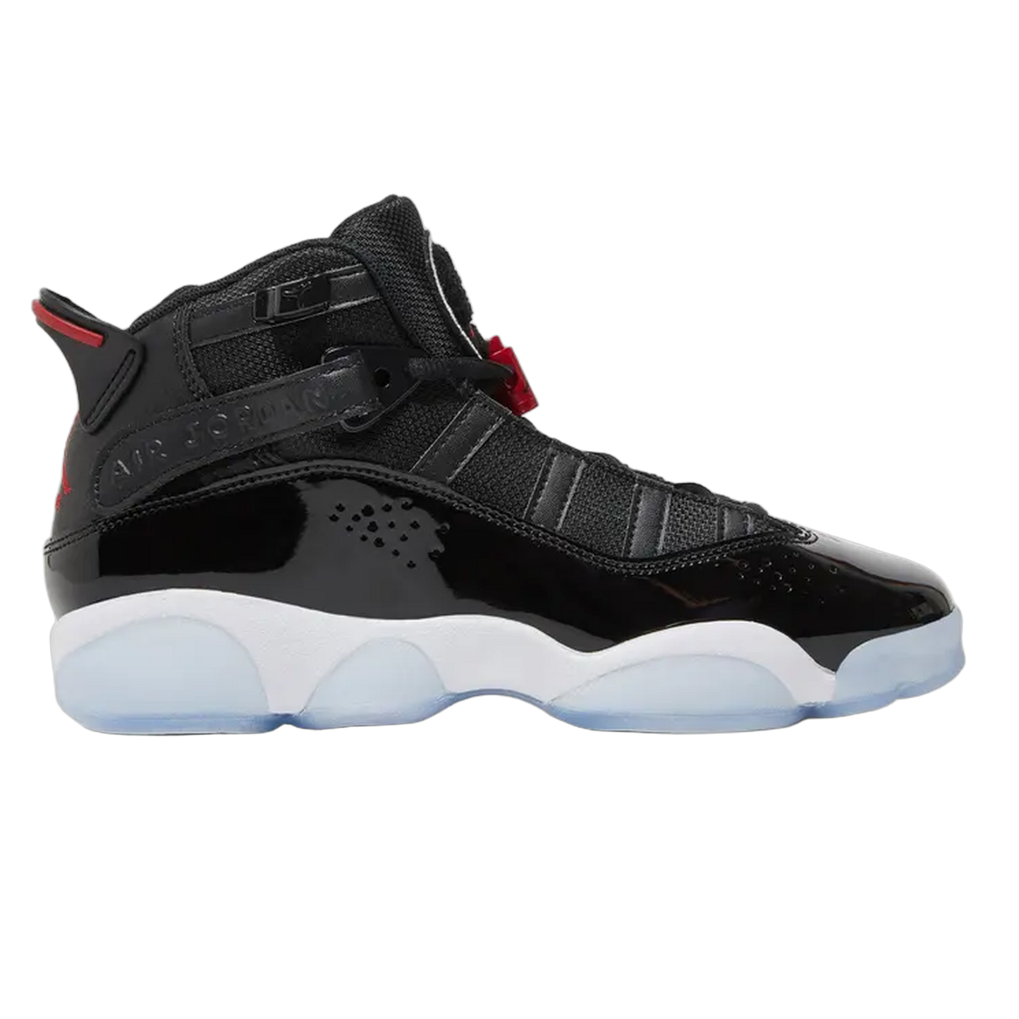 Nike Air Jordan 6 Rings Black Varsity Red (GS) 323419-062