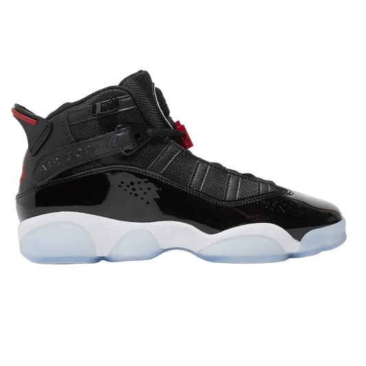Nike Air Jordan 6 Rings Black Varsity Red (GS) 323419-062