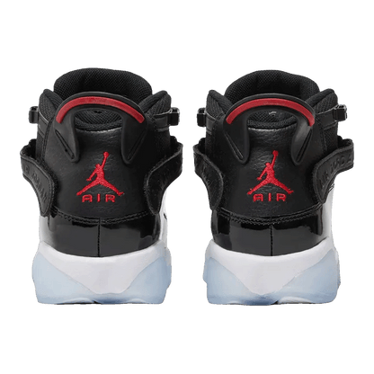 Nike Air Jordan 6 Rings Black Varsity Red (GS) Back 323419-062
