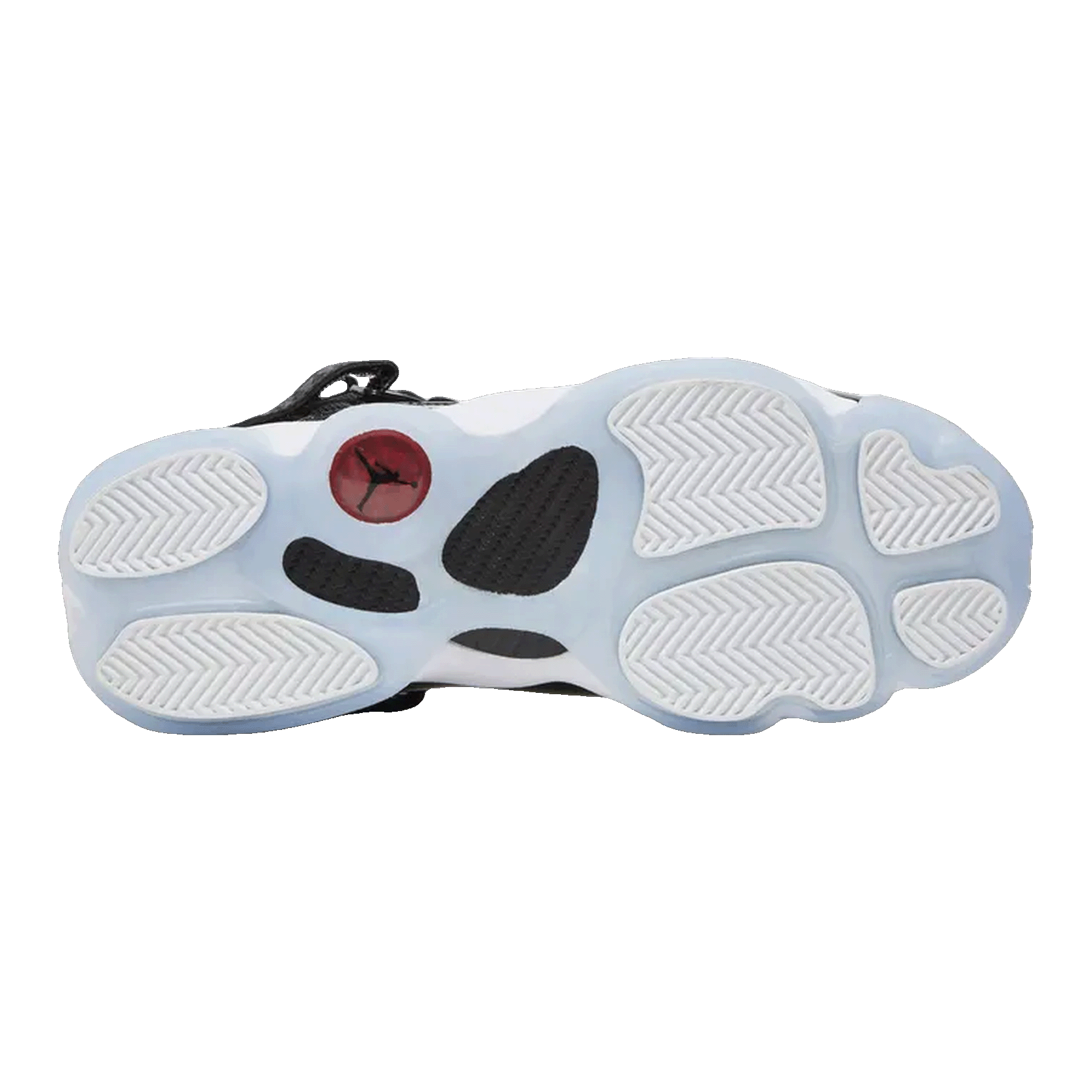 Nike Air Jordan 6 Rings Black Varsity Red (GS) Sohle 323419-062