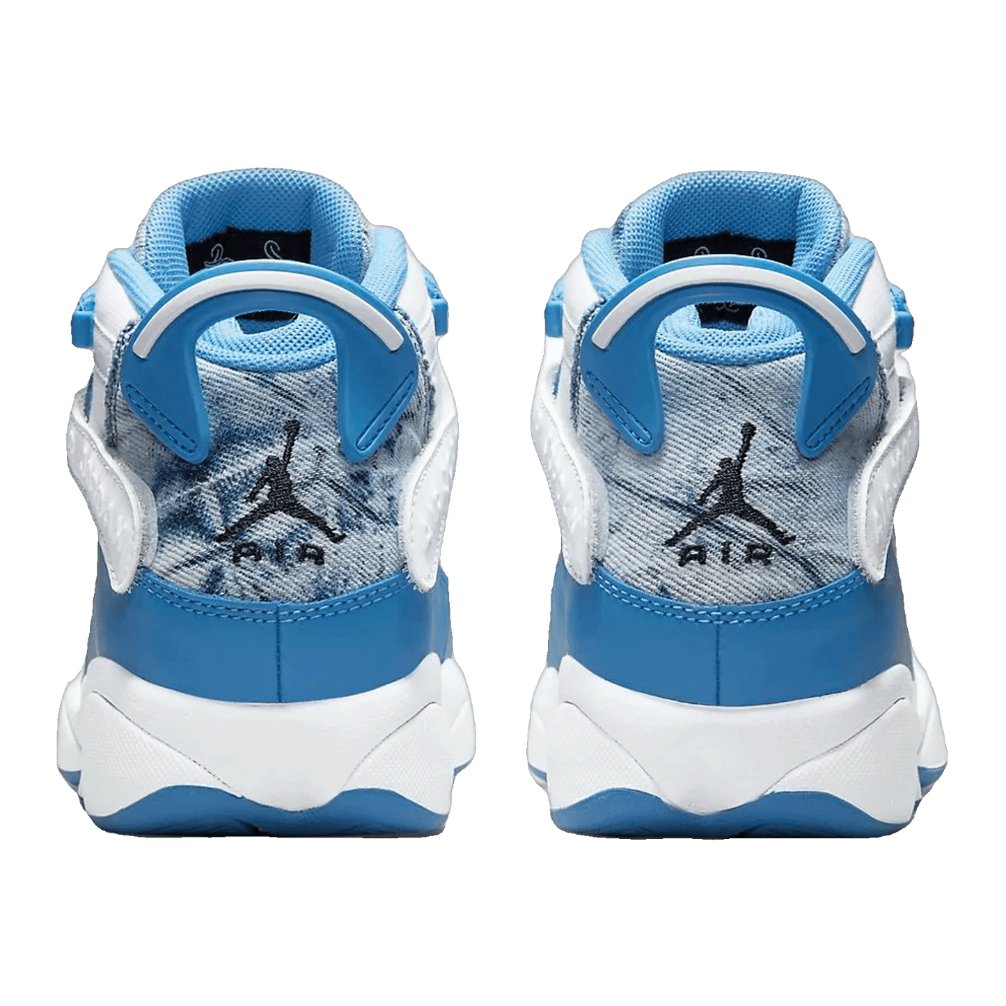 Nike Air Jordan 6 Rings Bleached Denim (GS) Back DM8956-100