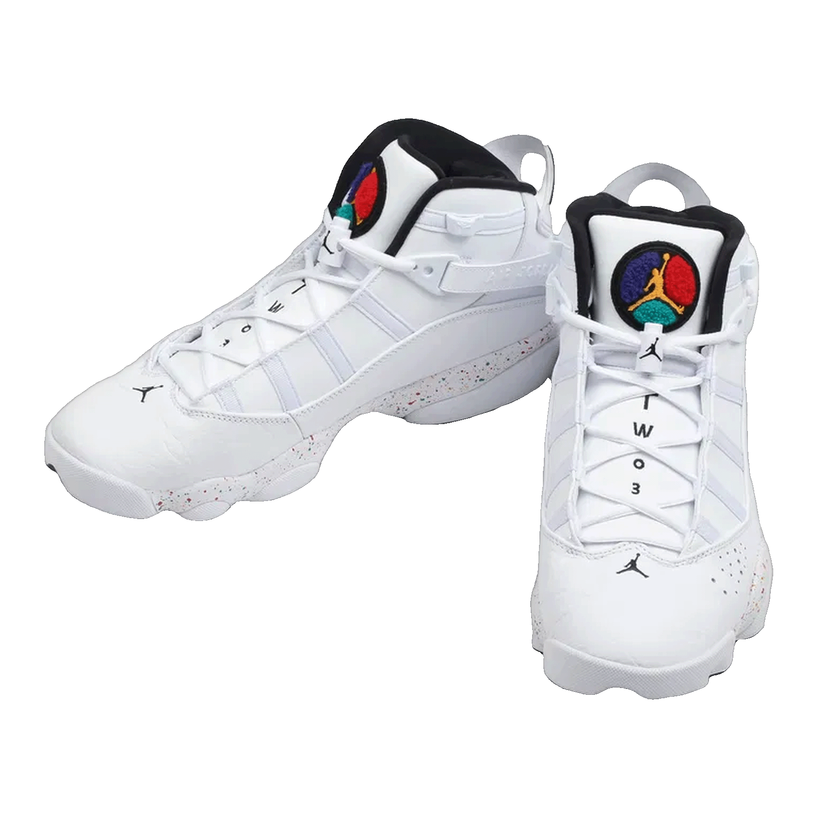 Nike Air Jordan 6 Rings Confetti Side 322992-100