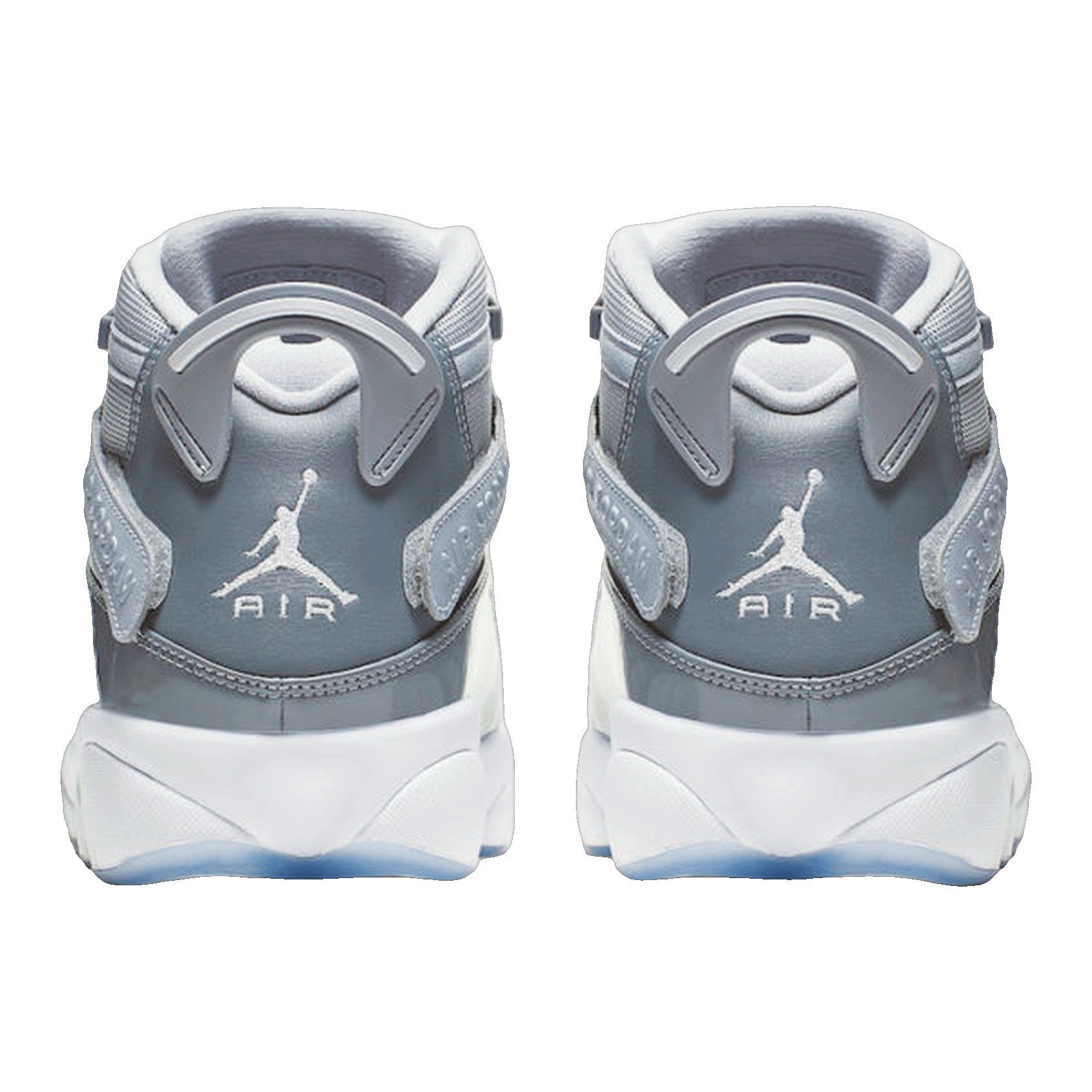 Nike Air Jordan 6 Rings Cool Grey White Back 322992-015