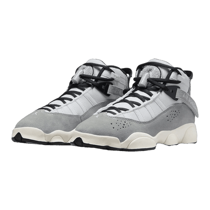 Nike Air Jordan 6 Rings Light Smoke Grey Black Sail White (GS) Side FJ4651-077