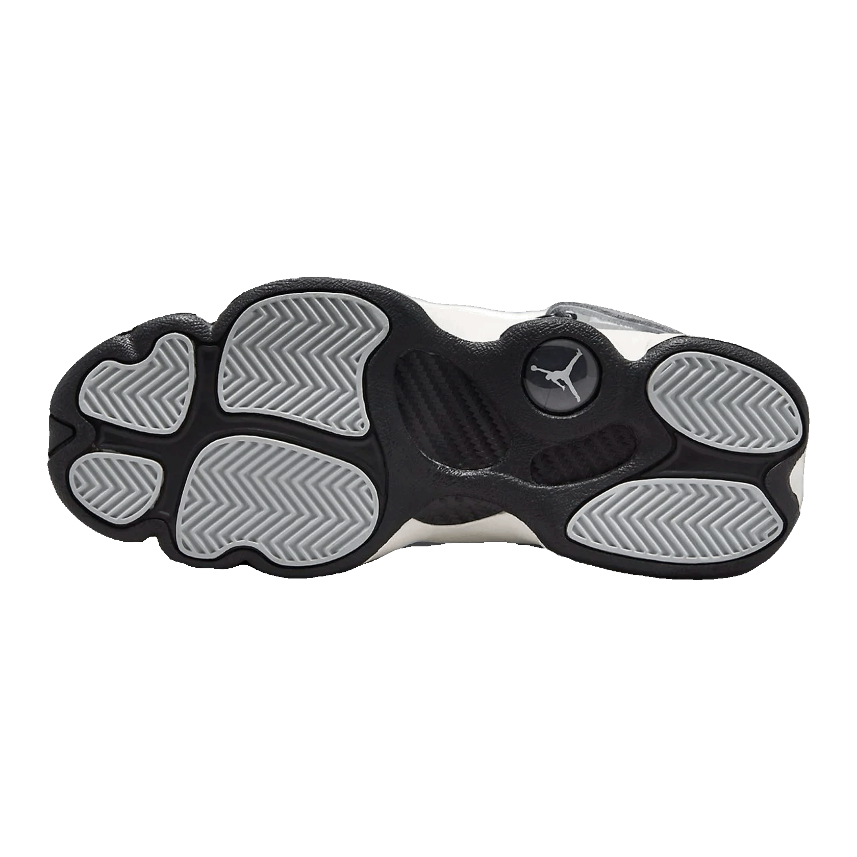 Nike Air Jordan 6 Rings Light Smoke Grey Black Sail White (GS) Sohle FJ4651-077