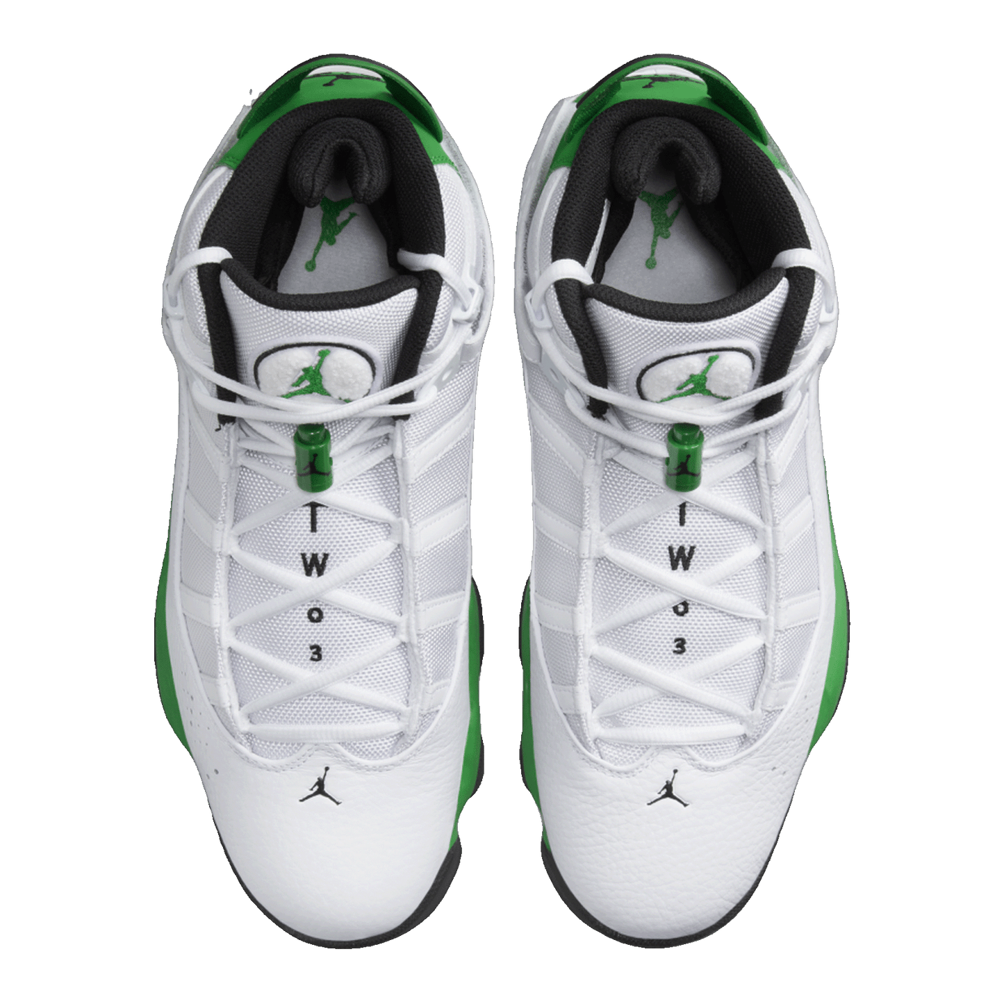 Nike Air Jordan 6 Rings Lucky Green Oben 322992-131