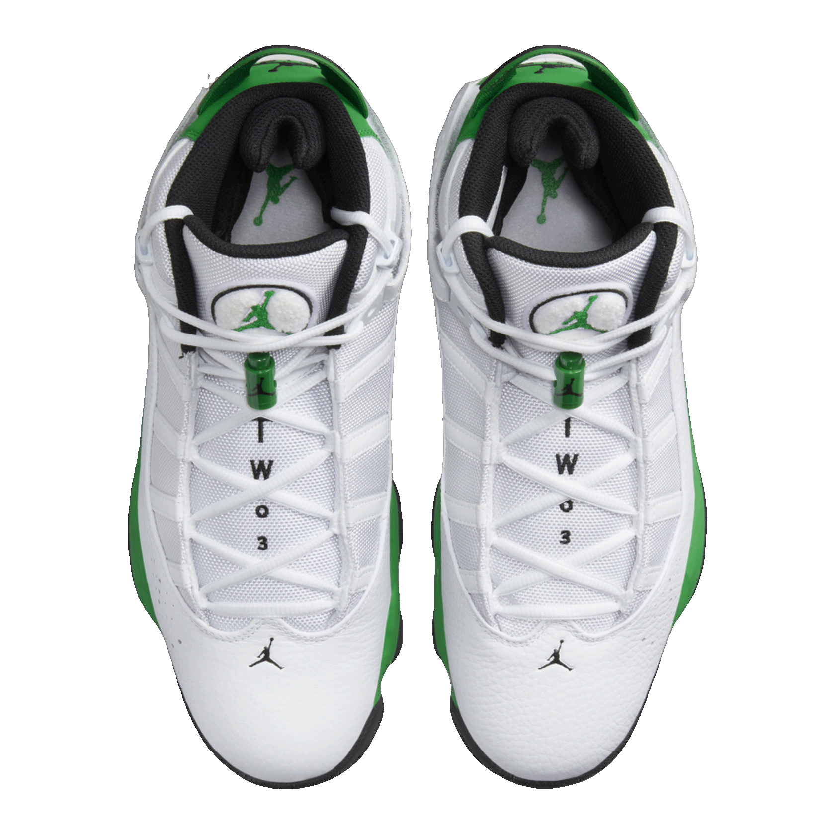 Nike Air Jordan 6 Rings Lucky Green Oben 322992-131