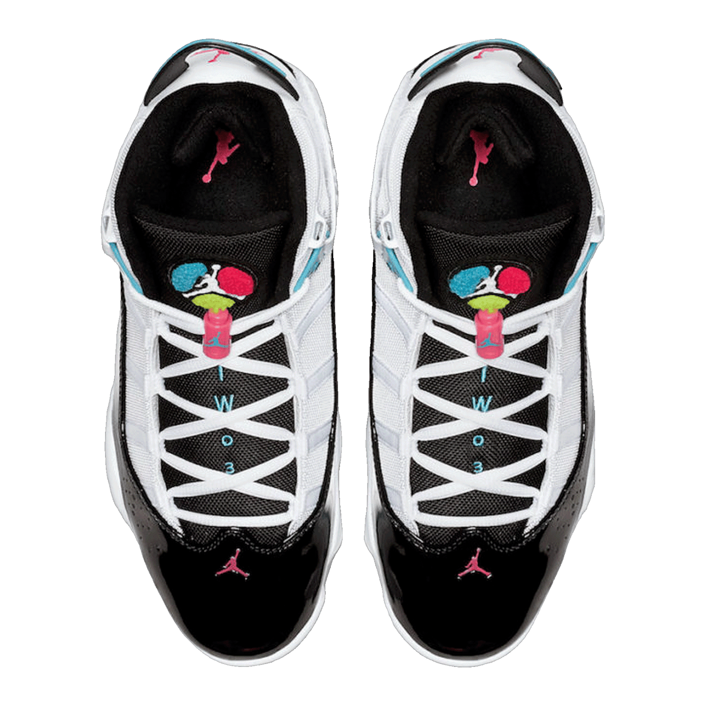 Nike Air Jordan 6 Rings South Beach (GS) Oben CK0025-100