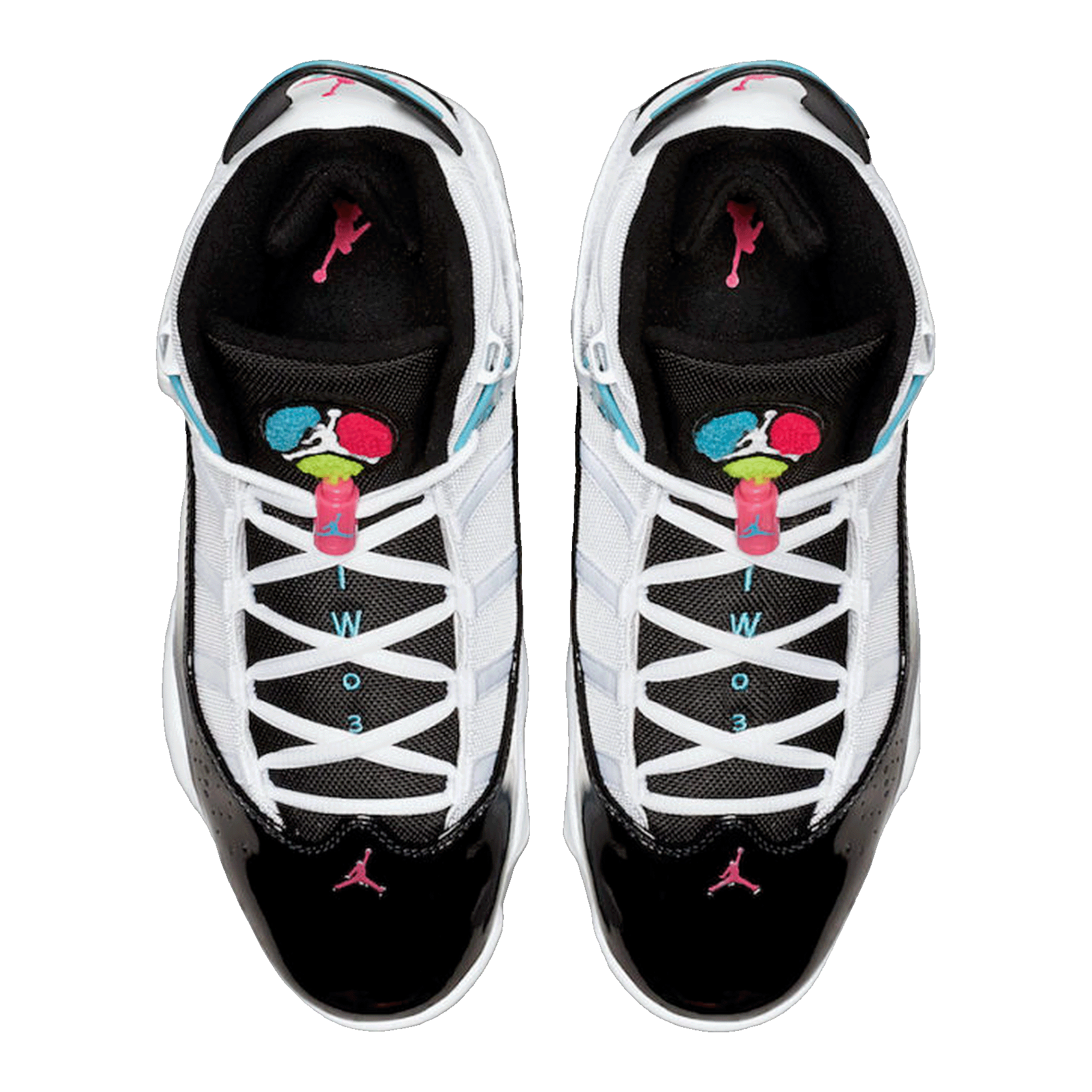 Nike Air Jordan 6 Rings South Beach (GS) Oben CK0025-100