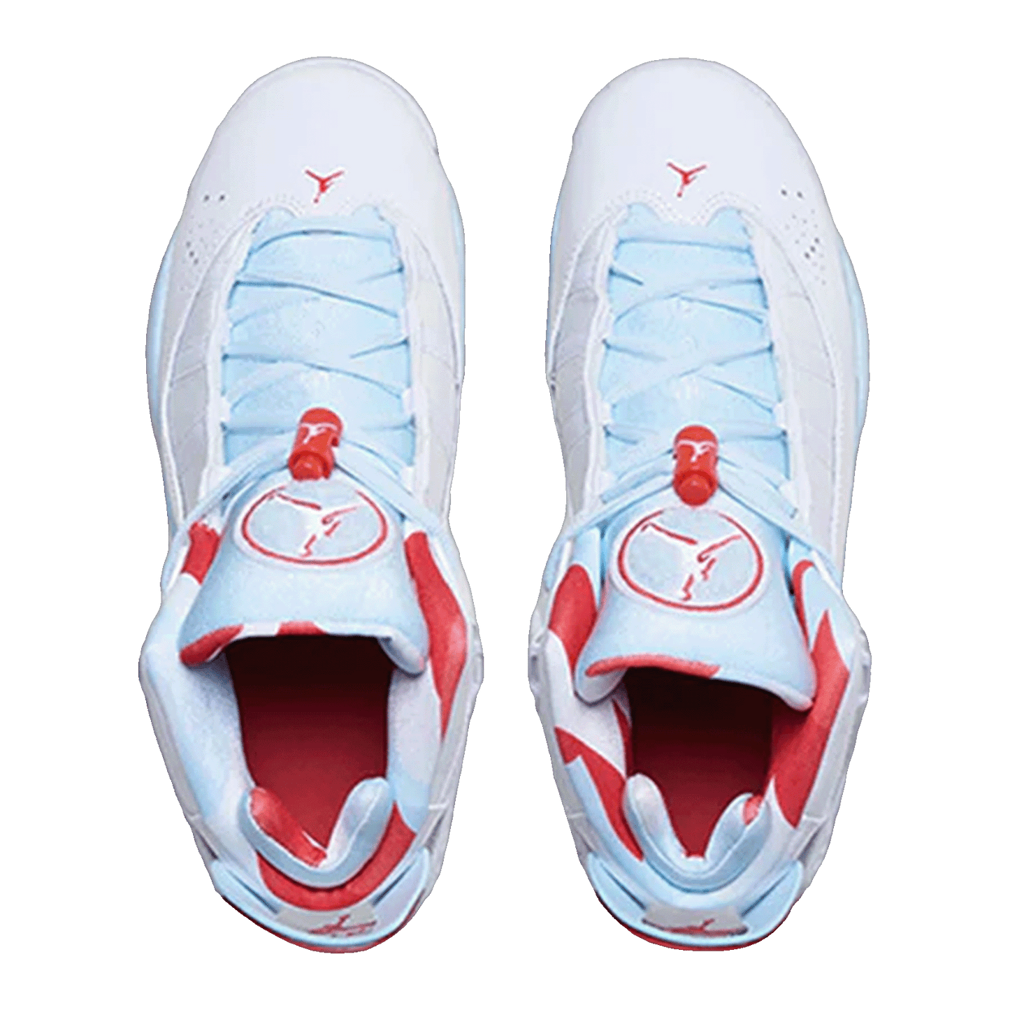 Nike Air Jordan 6 Rings Topaz Mist (GS) Oben 323399-104