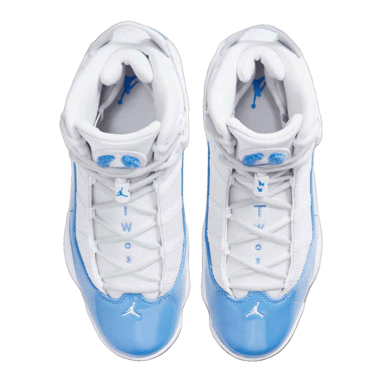 Nike Air Jordan 6 Rings UNC Oben CW7037-100