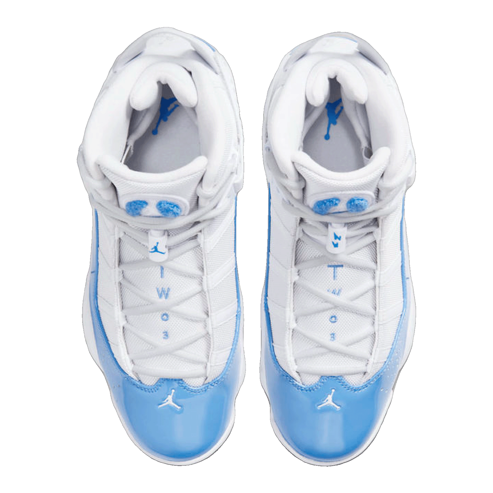 Nike Air Jordan 6 Rings UNC Oben CW7037-100