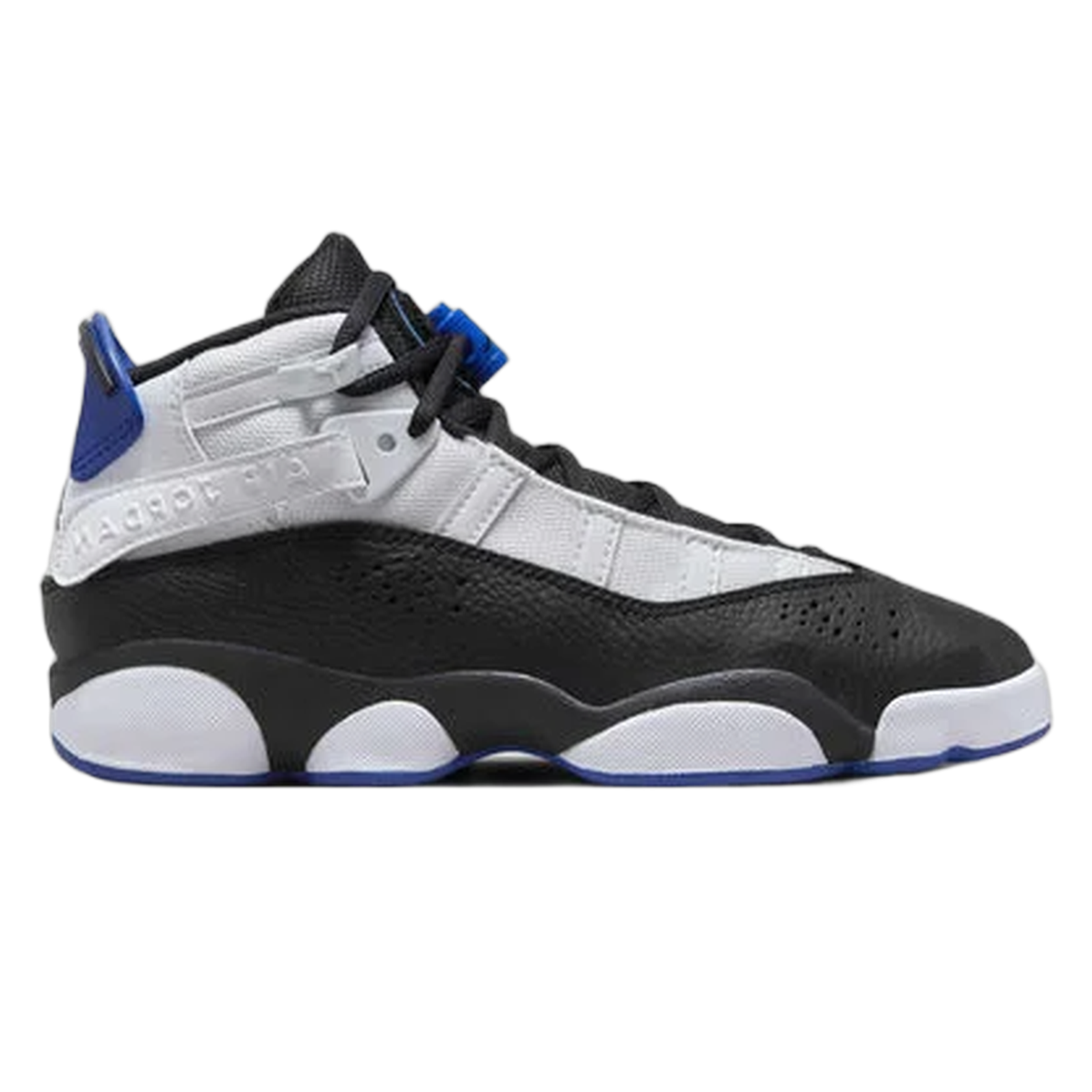 Nike Air Jordan 6 Rings White Black Game Royal (GS) 323419-142