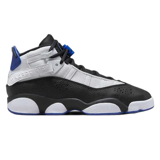 Nike Air Jordan 6 Rings White Black Game Royal (GS) 323419-142