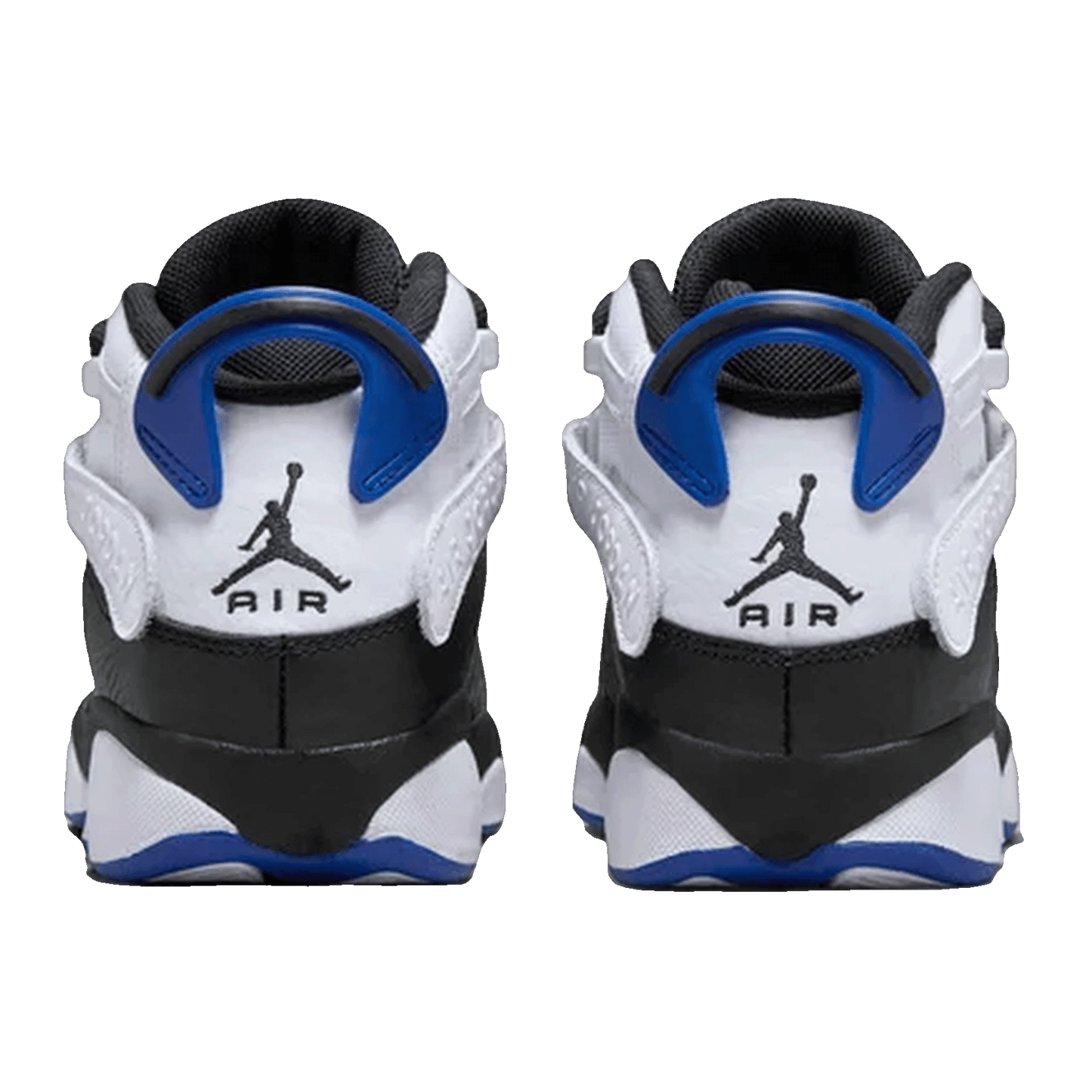 Nike Air Jordan 6 Rings White Black Game Royal (GS) Back 323419-142
