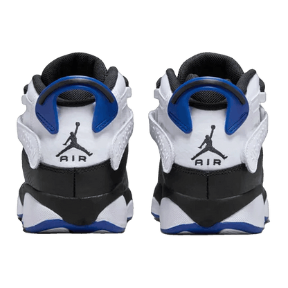 Nike Air Jordan 6 Rings White Black Game Royal (GS) Back 323419-142